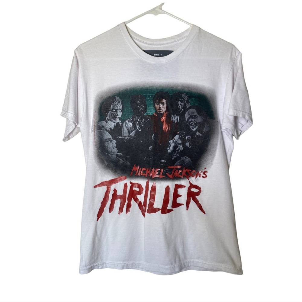 Michael Jackson Thriller Vintage Graphic Tee Shirt size Small